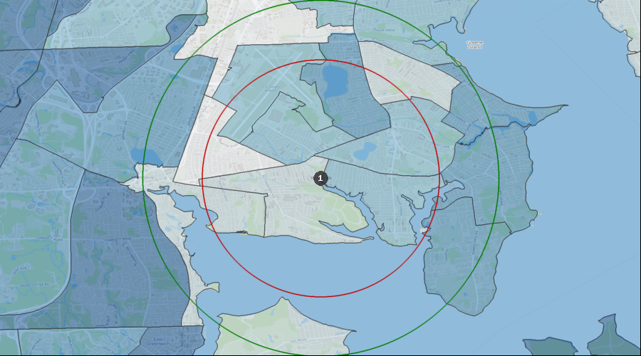 Warwick, Rhode Island - Projected Population Growth Rate